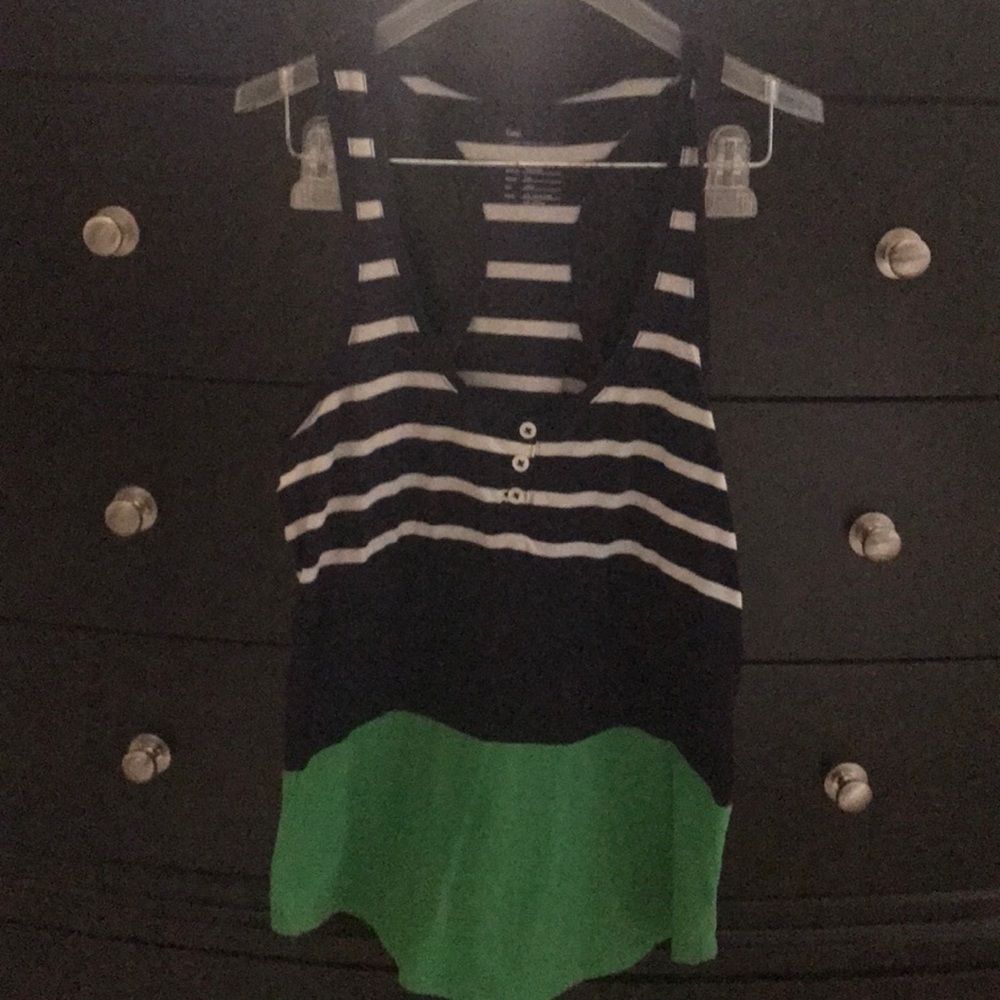 Striped tank top